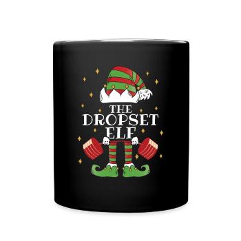 Le Dropset Elf Fitness - Mug uni - noir - Devant