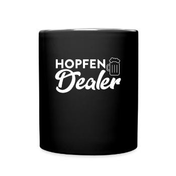 Hopfen Dealer - Für Craft Beer Brauer - Tasse einfarbig - Schwarz - Vorne