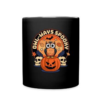 Owl-ways Spooky - Fans De Nocturne - Mug uni - noir - Devant