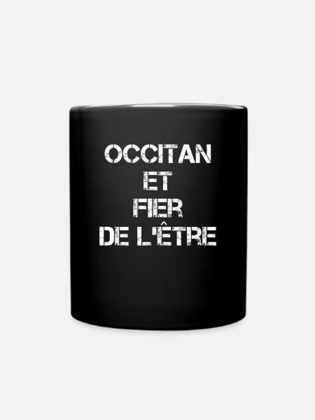 Occitan Et Fier De L'ëtre Cadeau - Mug uni - noir
