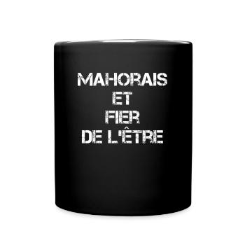 Mahorais Et Fier De L'ëtre Cadeau - Mug uni - noir - Devant