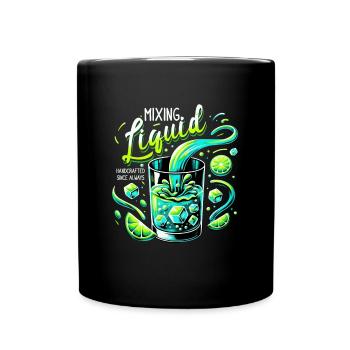 Handcrafted Mixology Enthusiast - Timeless - Tasse einfarbig - Schwarz - Vorne