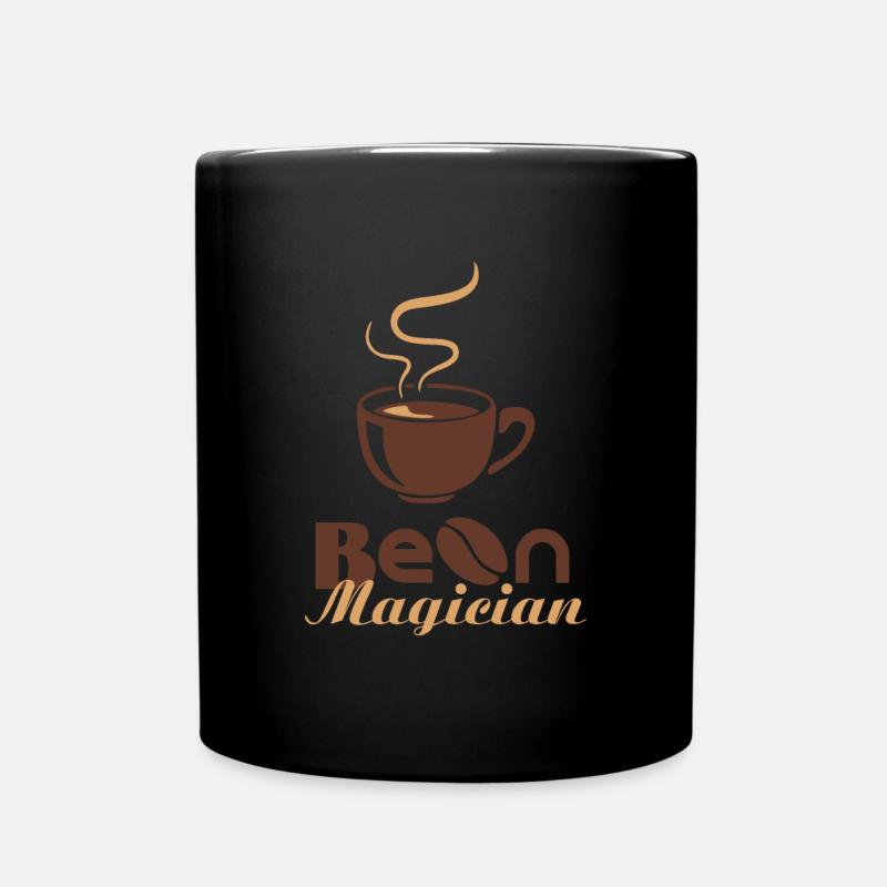 Bean Magican Barista café cadeau Noël - Mug uni - noir