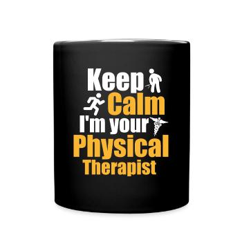 Relax, your therapist has you – - Full Colour Mug - black - Front