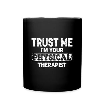 Confiance en la thérapie – Concevoir pour - Mug uni - noir - Devant