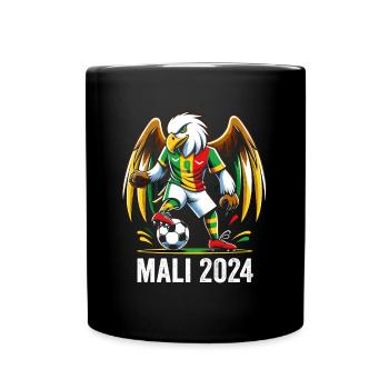 Mali 2024 Maillot Aigle Malien Supporter Football - Mug uni - noir - Devant