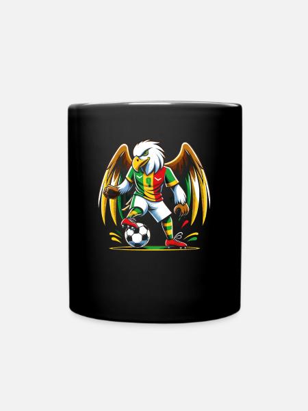 Mali Maillot Aigle Malien Supporter Football - Mug uni - noir