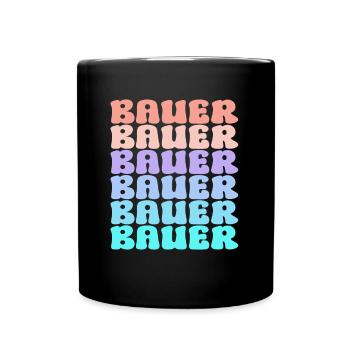 Célébrez la joie et l’inspiration au quotidien - Bauer Rai - Mug uni - noir - Devant