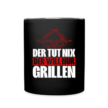 Expand your barbecue game with this - Full Colour Mug - black - Front