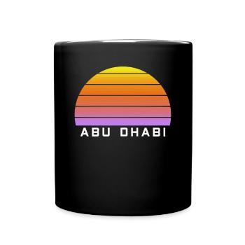 Erleben Sie den Geist der Vereinigten Arabischen - Tasse einfarbig - Schwarz - Vorne