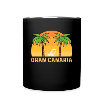 Profitez de l’ambiance de Gran Canaria - Mug uni - noir - Devant