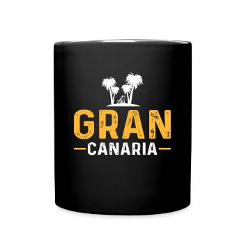 Découvrez la beauté des îles Canaries - Mug uni - noir - Devant