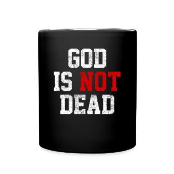Faith and devotion inspire your journey - Full Colour Mug - black - Front