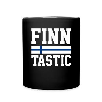 Entdecken Sie die Helsinki-Essenz durch - Tasse einfarbig - Schwarz - Vorne
