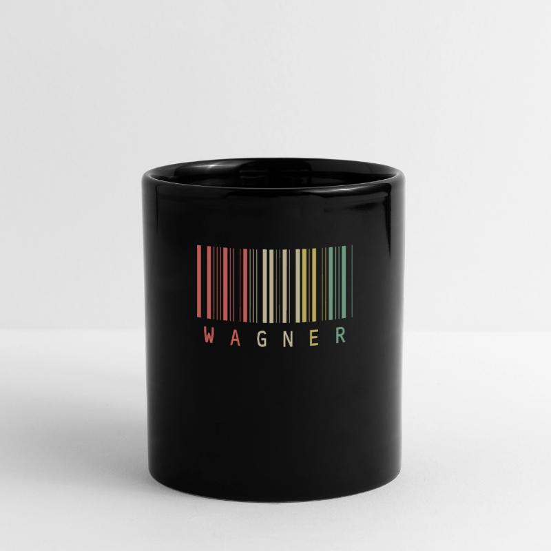 Nom de style de code-barres unique Wagner Mug uni