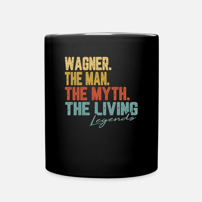 Wagner Legendary Icon The Living Legend - Full Colour Mug - black