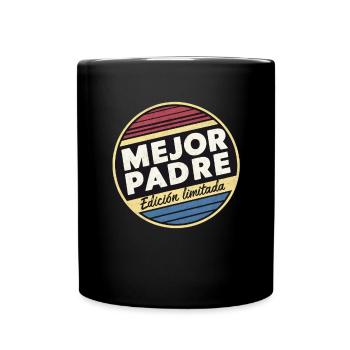 Bester Vater Limitierte Auflage - Tasse einfarbig - Schwarz - Vorne