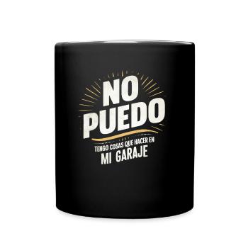 I Can't Got Things To Do In My Garage - Full Colour Mug - black - Front