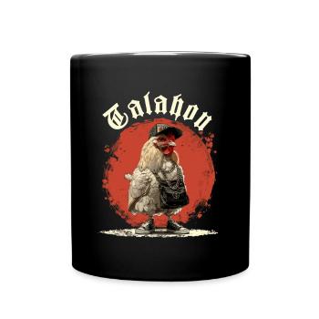 Talahon - Talahuhn - Tasse einfarbig - Schwarz - Vorne