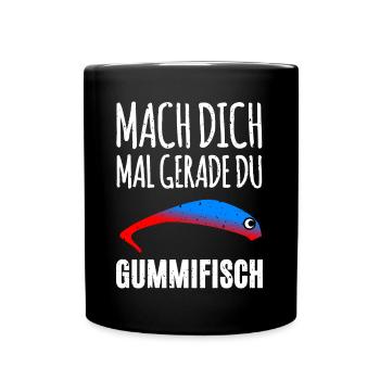Pêcheur de poisson mou - Mug uni - noir - Devant