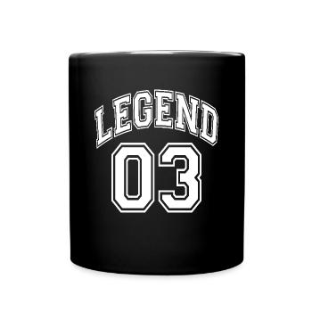 Legend 03 - Full Colour Mug - black - Front