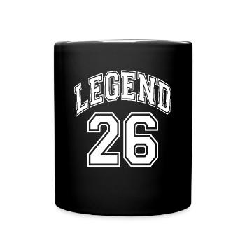 Legend 26 - Full Colour Mug - black - Front