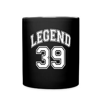 Legend 39 - Full Colour Mug - black - Front