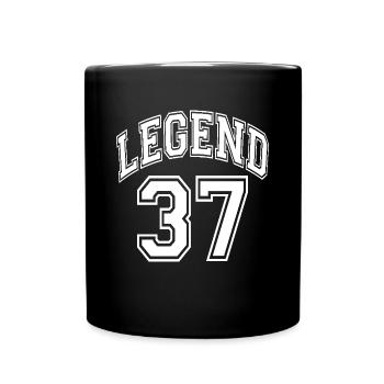 Legend 37 - Full Colour Mug - black - Front