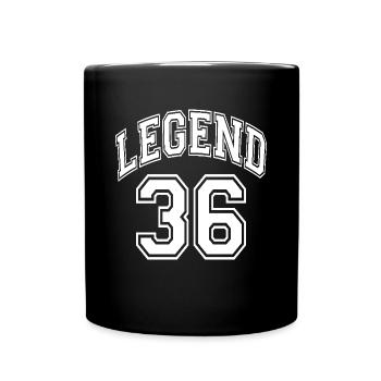 Legend 36 - Full Colour Mug - black - Front