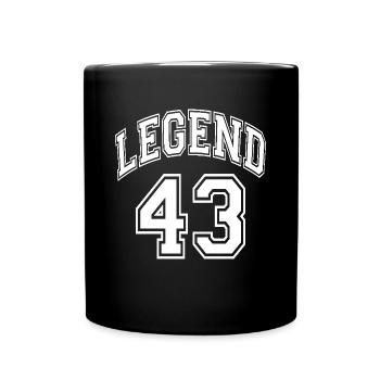 Legend 43 - Full Colour Mug - black - Front