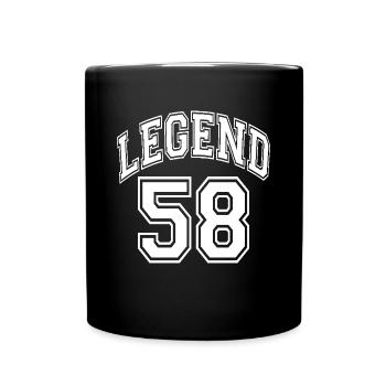 Legend 58 - Full Colour Mug - black - Front