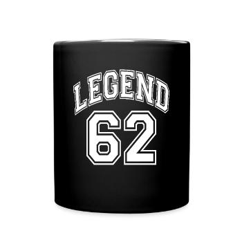 Legend 62 - Tasse einfarbig - Schwarz - Vorne
