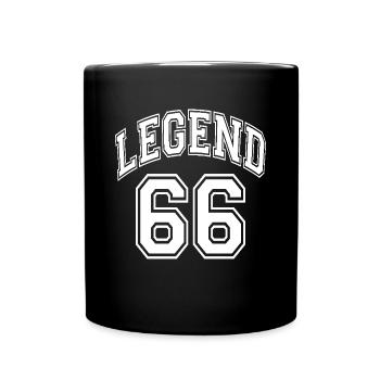 Legend 66 - Full Colour Mug - black - Front