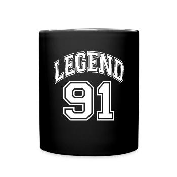 Legend 91 - Full Colour Mug - black - Front