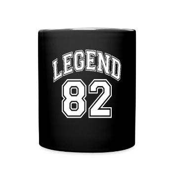 Legend 82 - Full Colour Mug - black - Front