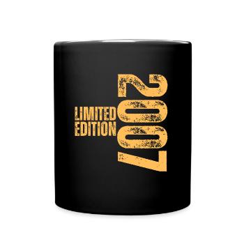 Édition Limitée 2007 18ème Cadeau d’Anniversaire - Mug uni - noir - Devant