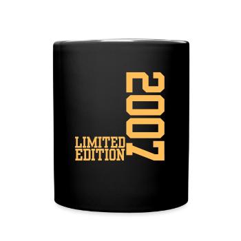 Édition Limitée 2007 18ème Cadeau d’Anniversaire - Mug uni - noir - Devant