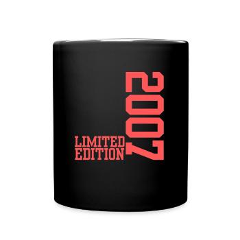 Édition Limitée 2007 18ème Cadeau d’Anniversaire - Mug uni - noir - Devant