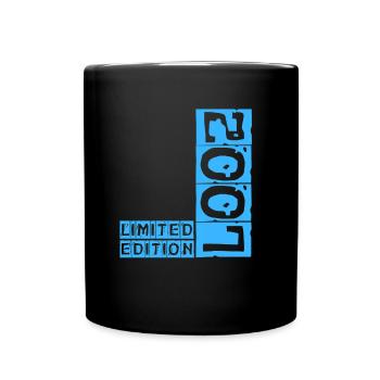 Limited Edition 2007 18. Geburtstag Geschenk - Tasse einfarbig - Schwarz - Vorne