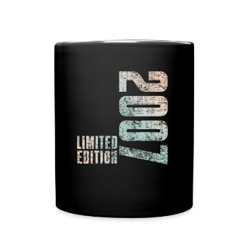 Édition Limitée 2007 18ème Cadeau d’Anniversaire - Mug uni - noir - Devant