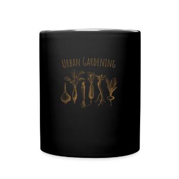 Conception de jardinage urbain - Votre déclaration verte - Mug uni - noir - Devant