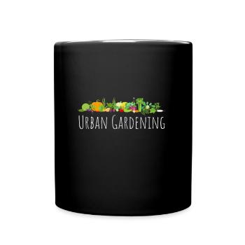Conception de jardinage urbain - Votre déclaration verte - Mug uni - noir - Devant