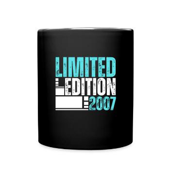 Édition Limitée 2007 18ème Cadeau d’Anniversaire - Mug uni - noir - Devant