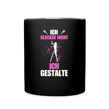 Cool Painter Design - Art Meets Craft - Full Colour Mug - black - Front