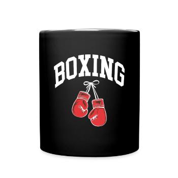 Boxing - Full Colour Mug - black - Front