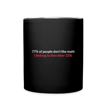 Math Gift Nerd Teacher Math Teacher Math - Full Colour Mug - black - Front