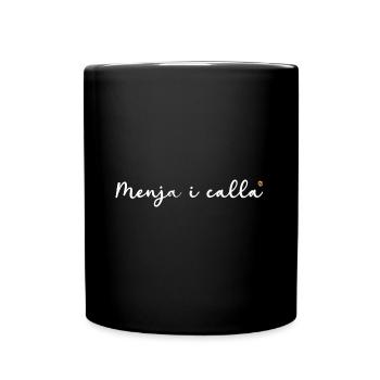 Catalan – Menja i calla 2 – par OBV - Mug uni - noir - Devant
