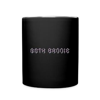 Goth Baddie! Goth Girl Gothic Aesthetic - Full Colour Mug - black - Front
