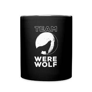 Cadeau d'équipe loup-garou - Mug uni - noir - Devant