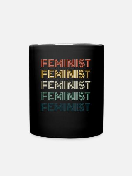 Idée féministe féministe féministe - Mug uni - noir